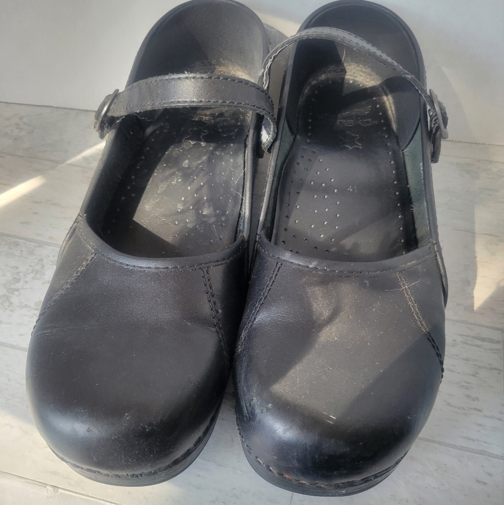 Black Dansko Mary Janes